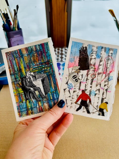 A YEAR IN POSTCARDS